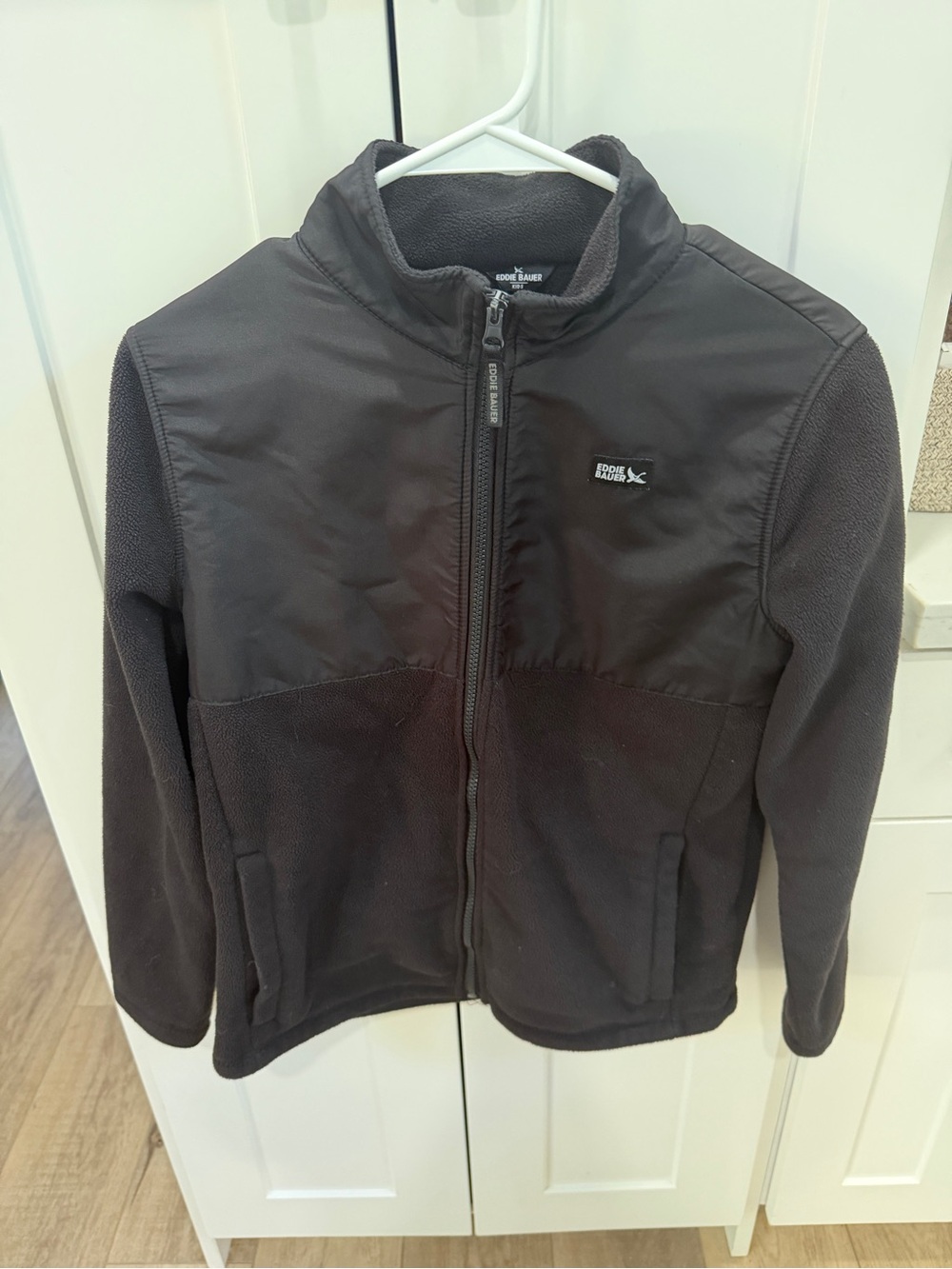 Eddie Bauer Black Kids Fleece Jacket
